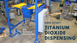 UltiMAX™ bulk bag discharger handles challenging Titanium Dioxide dispensing application