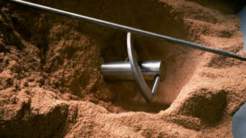 bulk material feeder screw